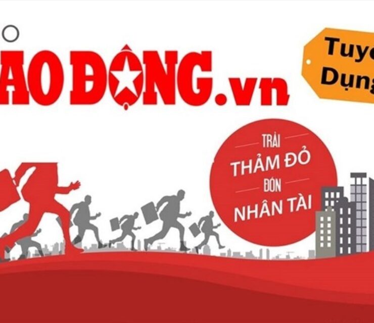 Báo Lao Động tuyển Phó Giám đốc Trung tâm Hợp tác truyền thông làm việc tại Hà Nội